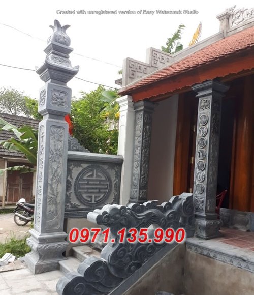 Mẫu Cột bằng đá đẹp đồng trụ cột đèn nhà thờ - Đắk Nông Lâm Đồng