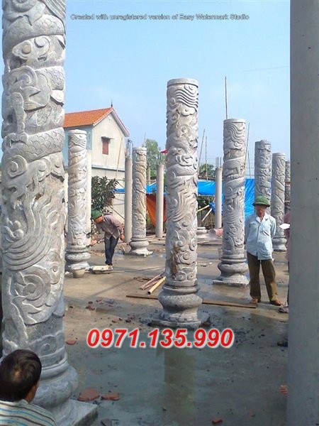 Mẫu Cột bằng đá đẹp đồng trụ cột đèn nhà thờ - Hà Nội Hải Dương