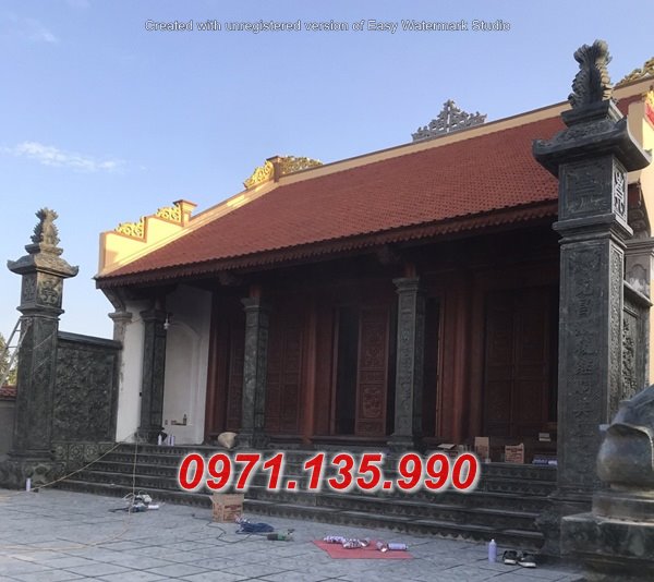 Mẫu Cột bằng đá đẹp đồng trụ cột đèn nhà thờ - Quảng Nam Bình Phước