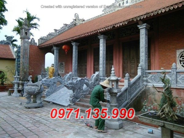 Mẫu Cột bằng đá đẹp đồng trụ cột đèn nhà thờ - Trà Vinh Ninh Thuận