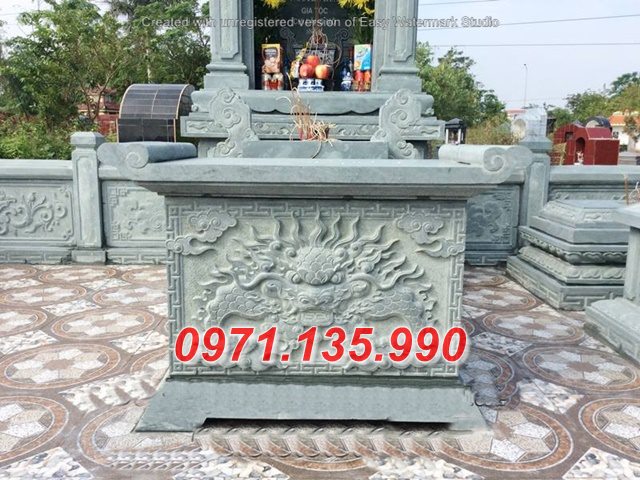 Mẫu ban bàn lễ bằng đá đẹp nhất 2022 - Bàn Thờ Đá Bình Định Phú Yên