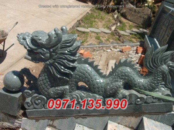 Mẫu chiếu rồng đá bậc thềm nhà thờ đình chùa miếu đẹp - Nghệ An Hà Tĩnh