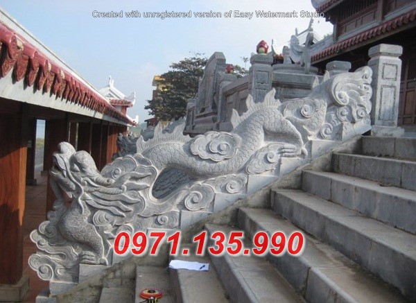 Mẫu chiếu rồng đá bậc thềm nhà thờ đình chùa miếu đẹp - TP Hồ Chí Minh Đồng Nai
