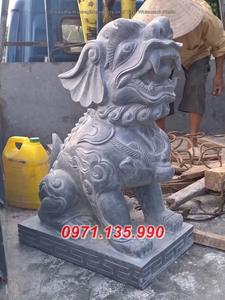Mẫu nghê lân sư tử  bằng đá đẹp - Bình Định Phú Yên