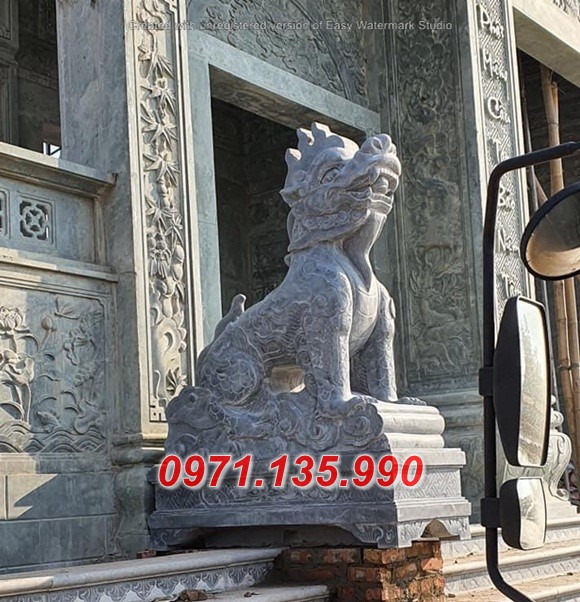 Mẫu nghê lân sư tử  bằng đá đẹp - Tiền Giang Vĩnh Long