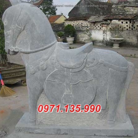 Mẫu ngựa đá đẹp Bạc Liêu Hà Giang - đặt sân đình chùa miếu nhà th