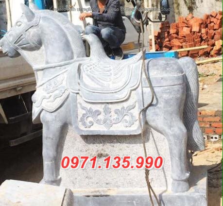 Mẫu ngựa đá đẹp bán tại Ninh Bình Thanh Hoá - đặt sân đình chùa miếu nhà thờ