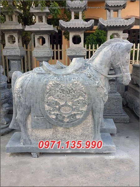 Mẫu ngựa đá đẹp bán tại TP Hồ Chí Minh Đồng Nai- đặt sân đình chùa miếu nhà thờ