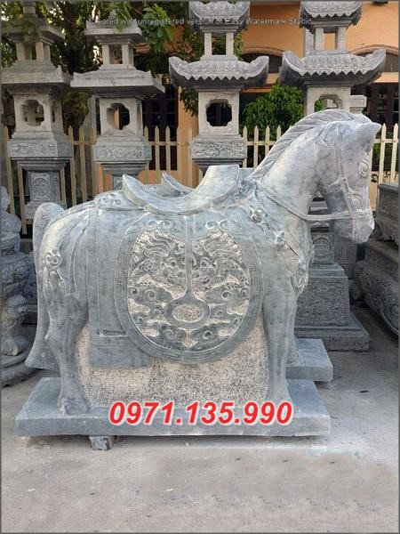 Mẫu ngựa đá đẹp bán tại Yên Bái Tuyên Quang - đặt sân đình chùa miếu nhà thờ