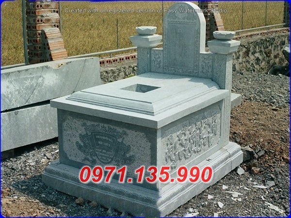 Mộ đá xanh rêu đẹp 2022 - mộ mồ mả đá xanh rêu cất để tro cốt Đà Nằng Đắk Lắk
