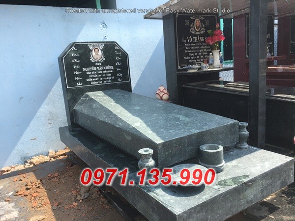 Mộ đá xanh rêu đẹp 2022 - mộ mồ mả đá xanh rêu cất để tro cốt Quảng Ninh Hải Phòng