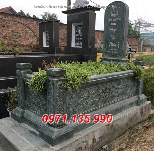 Mộ đá xanh rêu đẹp 2022 - mộ mồ mả đá xanh rêu cất để tro cốt TP Hồ Chí Minh Đồng Nai