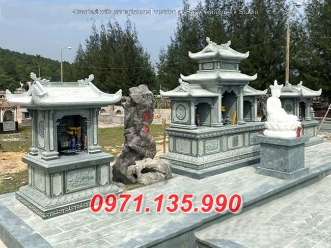 220 Mẫu mộ đá tự nhiên nguyên khối đẹp - lăng mộ cao cấp Bình Thuận Vĩnh Phúc