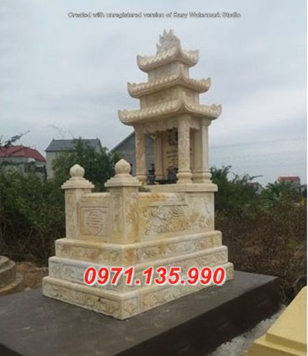 220 Mẫu mộ đá tự nhiên nguyên khối đẹp - lăng mộ cao cấp Trà Vinh Ninh Thuận