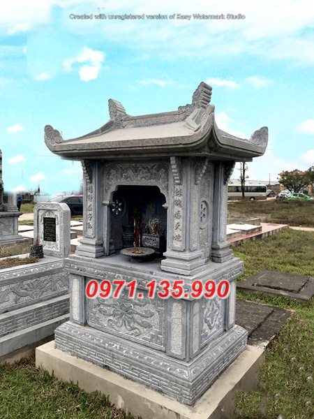 222 Miếu thờ bằng đá đẹp + Cây hương đá khối bán tại Quảng Bình Quảng Trị
