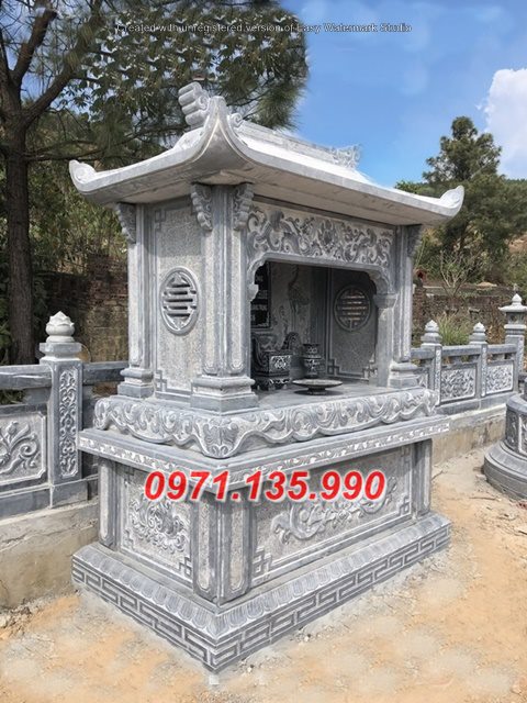 222 Miếu thờ bằng đá đẹp + Cây hương đá khối bán tại Yên Bái Tuyên Quang