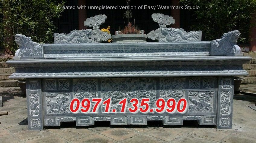 223 Mẫu bàn lễ bằng đá đẹp + Địa Chỉ Ban lễ bằng đá nhà thờ họ + Bình Thuận Vĩnh Phúc