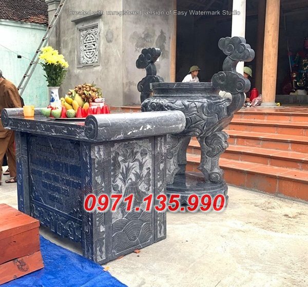 223 Mẫu bàn lễ bằng đá đẹp + Địa Chỉ Ban lễ bằng đá nhà thờ họ + Khánh Hoà Gia Lai