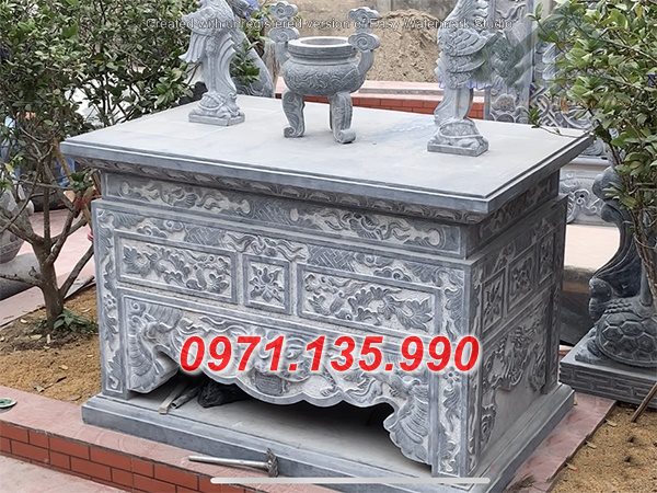 223 Mẫu bàn lễ bằng đá đẹp + Địa Chỉ Ban lễ bằng đá nhà thờ họ + Nghệ An Hà Tĩnh