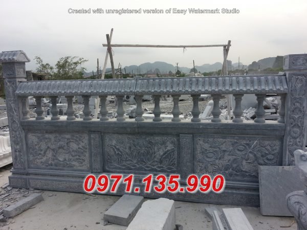 284 +Mẫu hàng rào bằng nhà thờ họ đẹp + lan can khu lăng mộ đá Lai Châu Sơn La