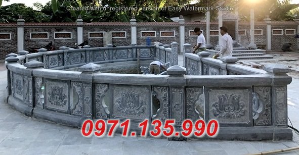 284 +Mẫu hàng rào bằng nhà thờ họ đẹp + lan can khu lăng mộ đá Yên Bái Tuyên Quang
