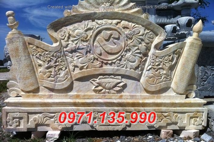 288 Cuốn thư bằng đá đẹp + Mẫu Tắc môn đá nhà thờ họ + Bán tại Tiền Giang Vĩnh Long