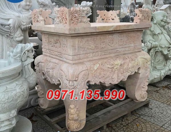 291 Ban lễ bằng đá nguyên khối đẹp + Mẫu Bàn lễ đá khu lăng mộ đẹp + Bán Đà Nằng Đắk Lắk