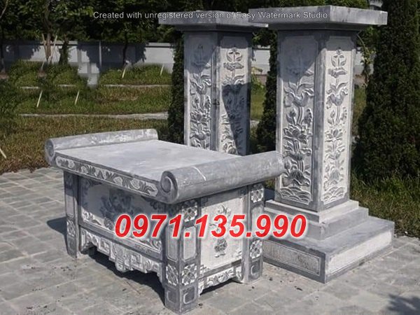 291 Ban lễ bằng đá nguyên khối đẹp + Mẫu Bàn lễ đá khu lăng mộ đẹp + Bán Quảng Nam Bình Phước