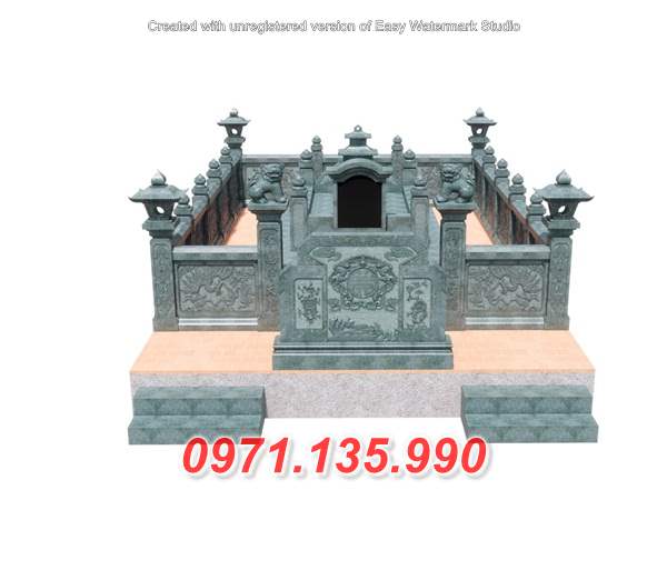 545 Lăng mộ đá khối đẹp cất giữ tro cốt - Mộ cao cấp nhà mồ bằng đá Bình Thuận Vĩnh Phúc