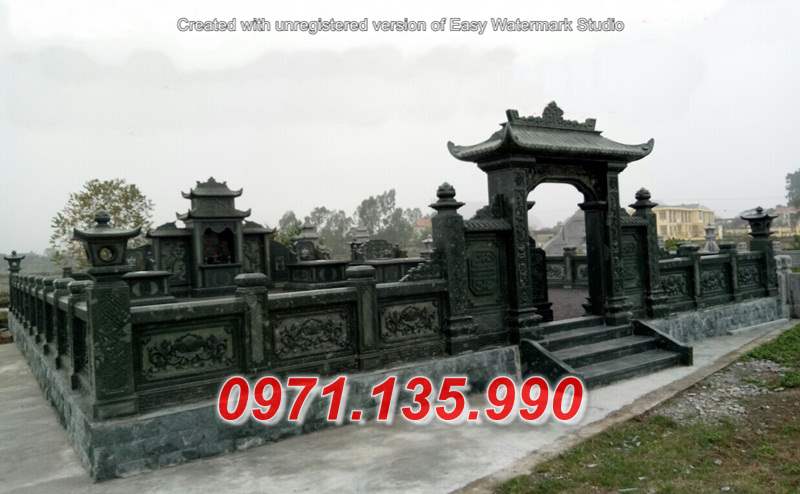 545 Lăng mộ đá khối đẹp cất giữ tro cốt - Mộ cao cấp nhà mồ bằng đá Cao Bằng Lạng Sơn
