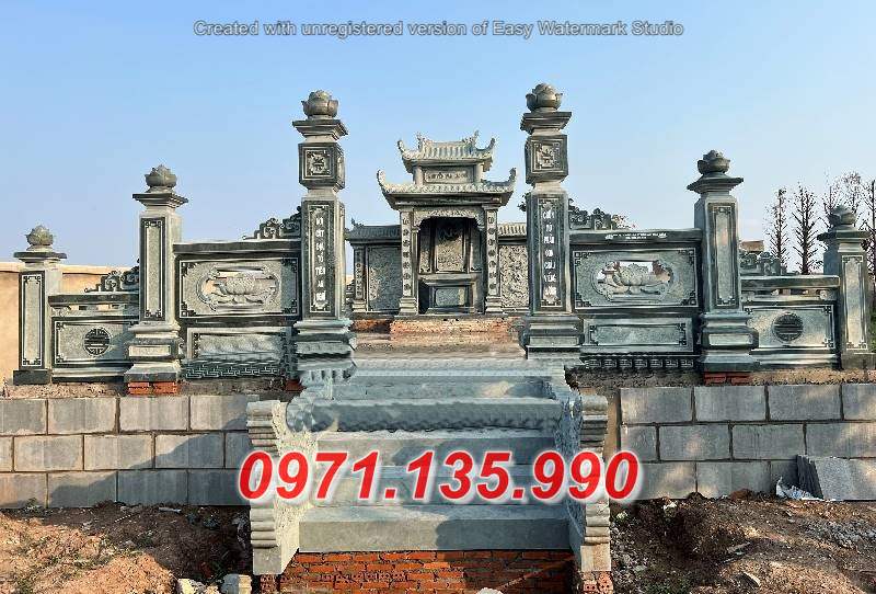 545 Lăng mộ đá khối đẹp cất giữ tro cốt - Mộ cao cấp nhà mồ bằng đá Quảng Ninh Hải Phòng