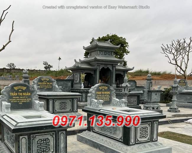 632 Mẫu mộ lăng bằng đá xanh - Báo Giá Lăng Mộ bằng đá đẹp