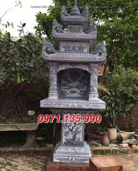 66 Miếu thờ thần linh bằng đá nguyên khối