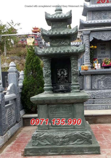 95 Mộ bằng đá xanh ninh bình Bắc Giang - Khu mộ đá