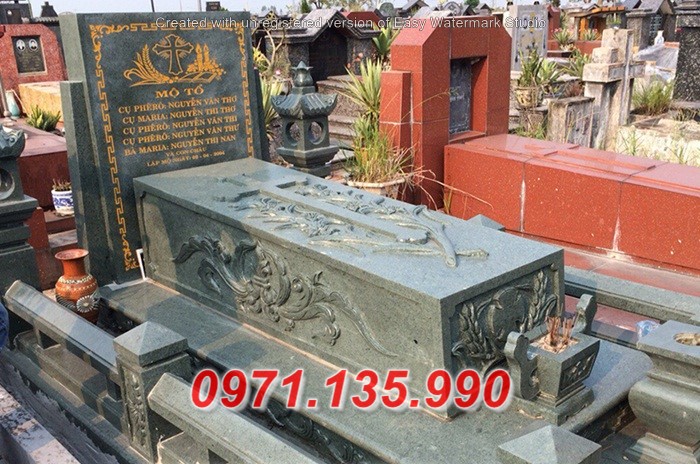 Ninh Thuận mộ bằng đá xanh rêu ninh bình - lăng mộ cao cấp