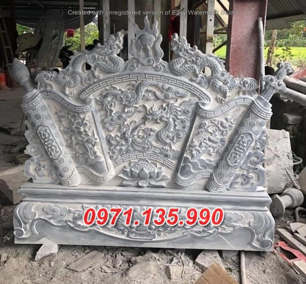 117# Mẫu bức bình phong bằng đá tự nhiên đẹp hiện nay