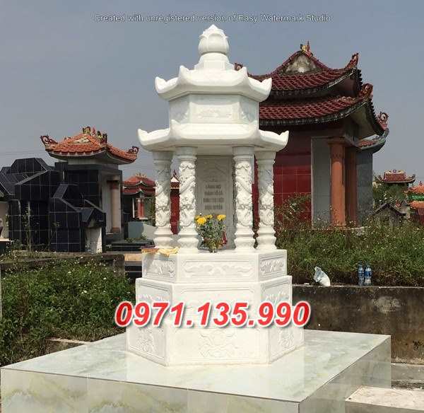 84 Mẫu mộ tháp đá đơn giản đựng tro cốt đẹp - phật giáo