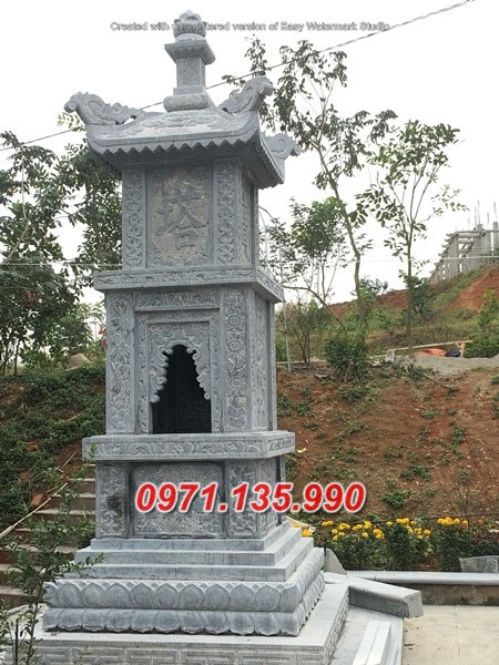 Bình định ~03 Bán Mẫu am thờ tro cốt bằng đá xanh đẹp