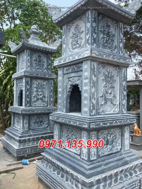 Cao bằng #99 bán mẫu mộ tháp đá đẹp tại hà giang