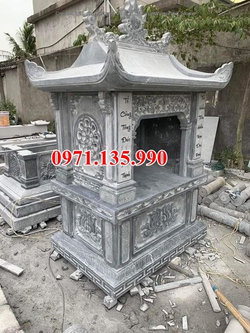 Gia Lai ~16 bán mẫu nhà linh bằng đá xanh đẹp tại kon tum