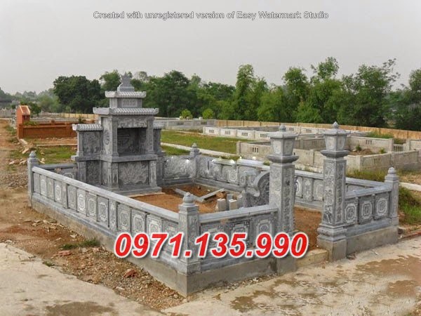 Hậu giang 10 mẫu mộ đá đẹp bán lăng mộ gia tộc nhà mồ