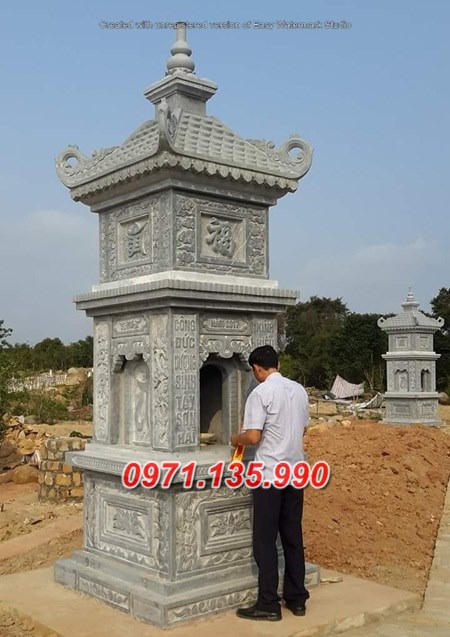 Khánh hòa ~05 Bán Mẫu am thờ tro cốt bằng đá khối đẹp