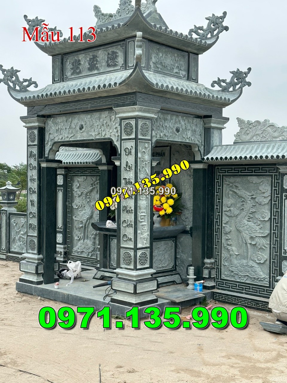 Lăng thờ mộ đá đẹp tại hải phòng