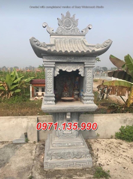 Mẫu bàn thờ ông thiên đá đơn giản đẹp #110