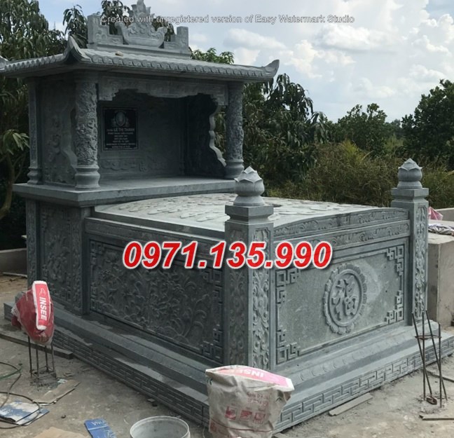 Ninh Thuận #9 giá mộ đá 1 một mái che đá xanh tự nhiên