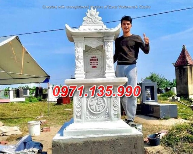 Ninh Thuận #9 giá mộ đá 1 một mái che đá xanh
