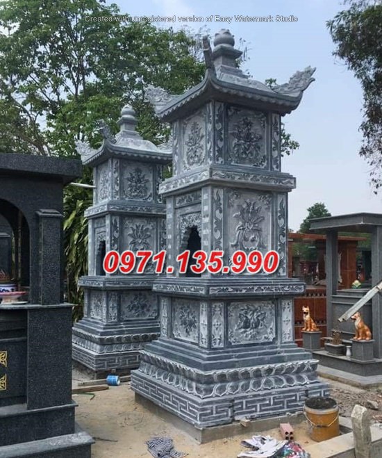 Ninh thuận ~06 Bán Mẫu am thờ tro cốt bằng đá xanh đẹp