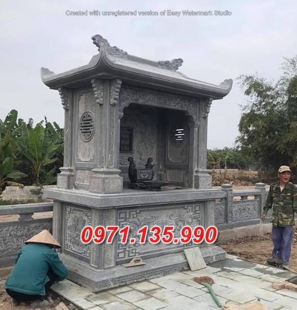 bình dương~08 Bán Mẫu am thờ tro cốt bằng đá xanh đẹp