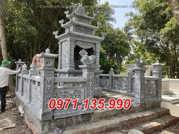 hà nội 1+ Mẫu lăng thờ mộ đá khối đẹp bán tại hà nội