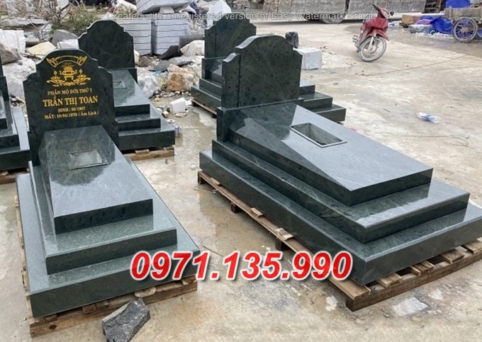 long an 16+ mẫu mộ đá hiện đại hoa cương đẹp tại long an